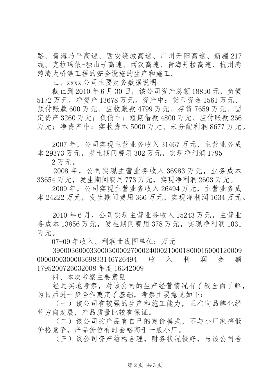 某某公司考察报告_第2页