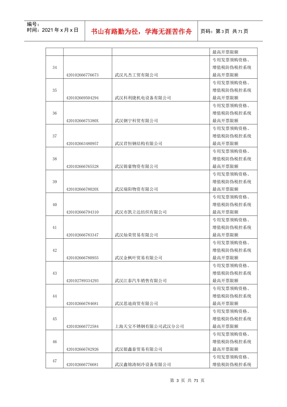 税务行政许可结果公示_第3页