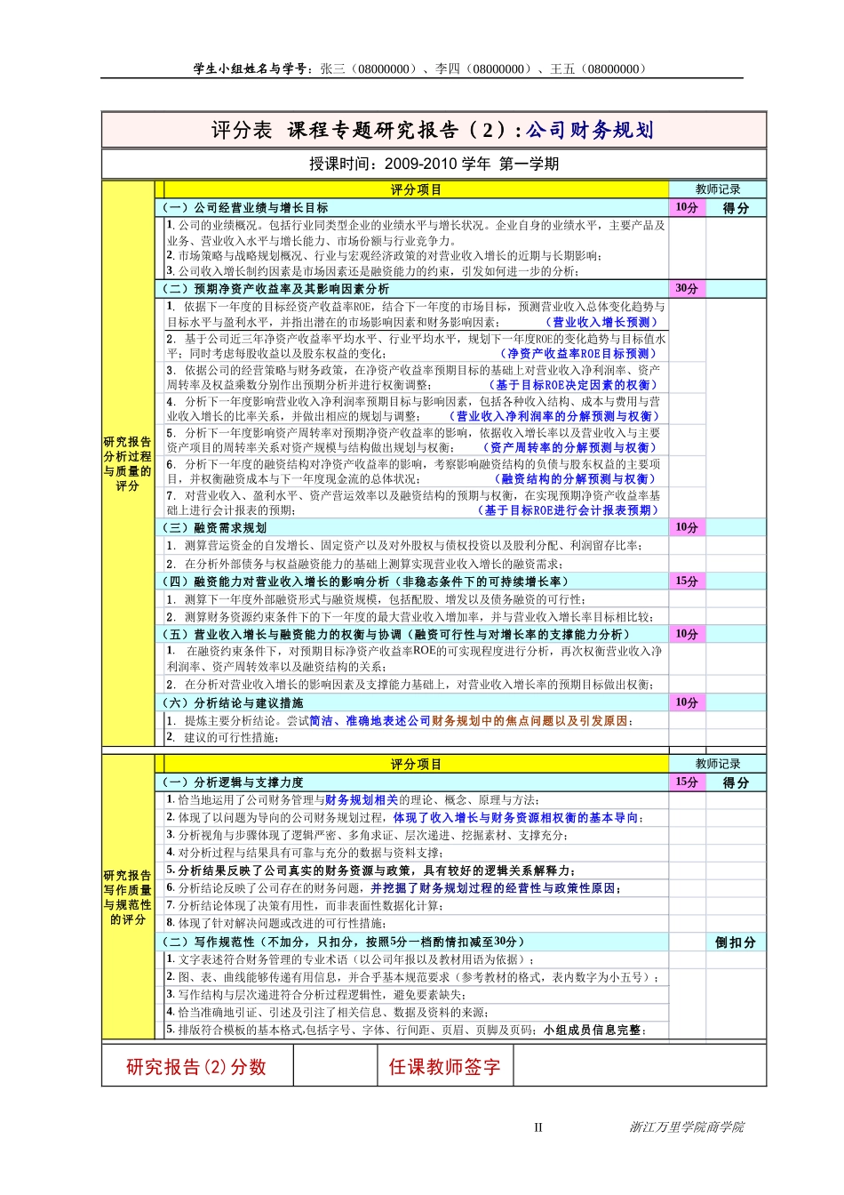 某公司业绩管理知识分析及财务报告_第2页