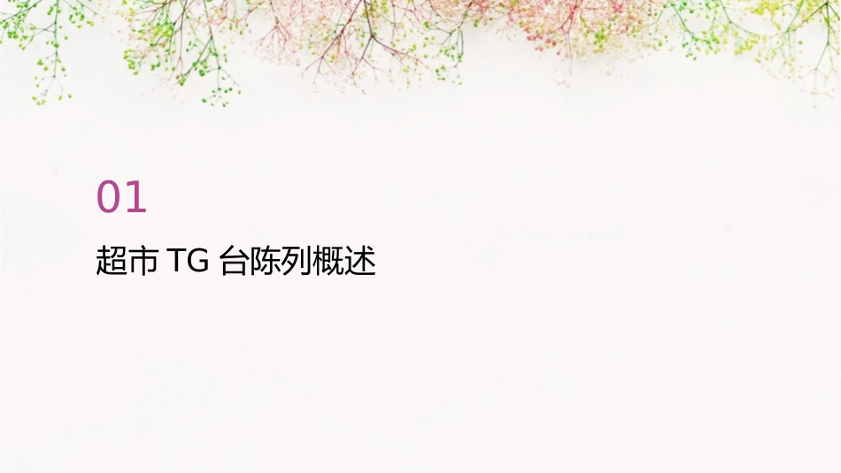 超市TG台的陈列培训课件_第3页