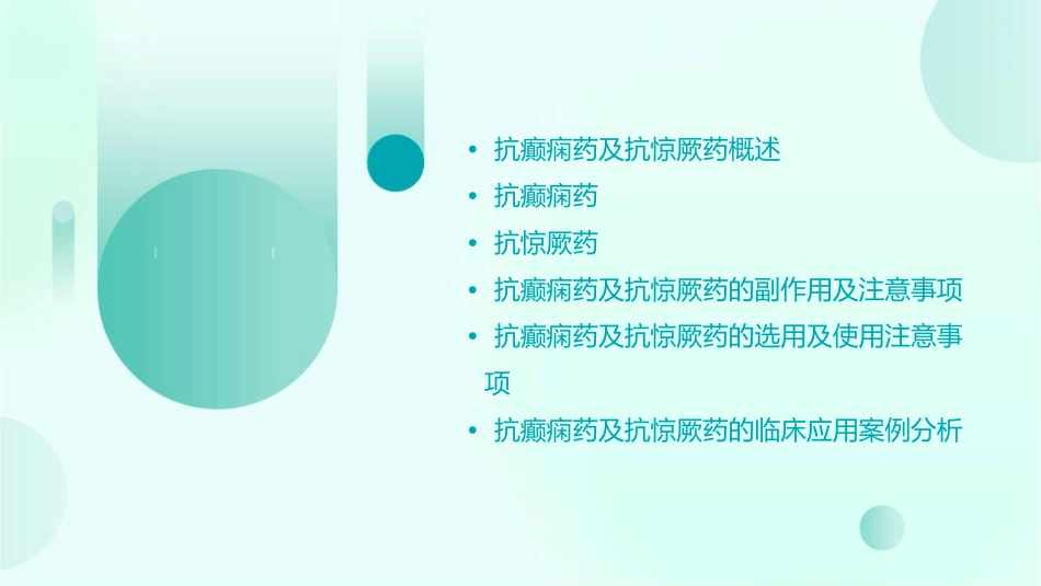 抗癫痫药及抗惊厥药教学课件_第2页