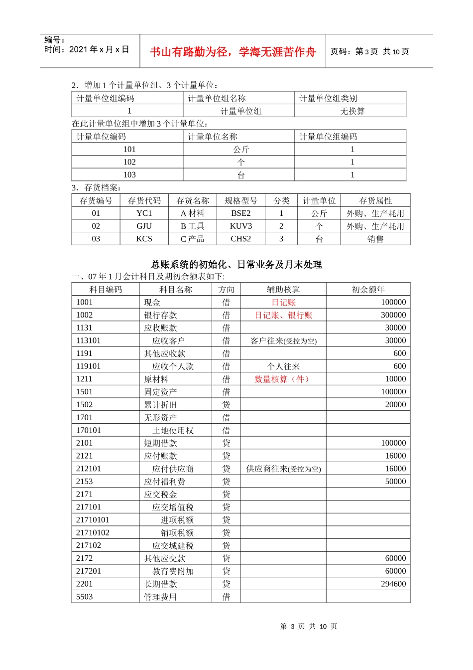 会计电算化相关试题_第3页