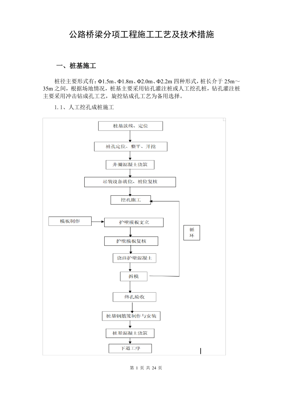 公路技术标—桥梁分项工程施工工艺及技术措施_第2页