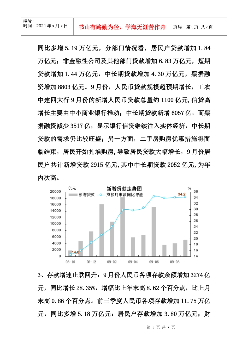 [9月]贷款增幅超预期_第3页