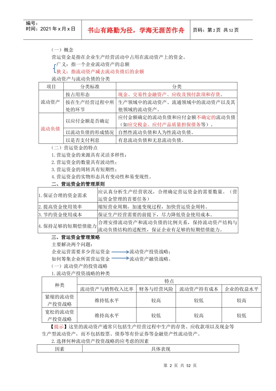 营运资金管理基本框架_第2页