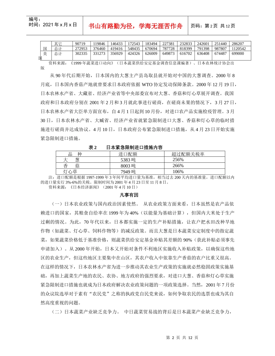 第十二章非关税壁垒措施doc-第十二章非关税壁垒措施_第2页