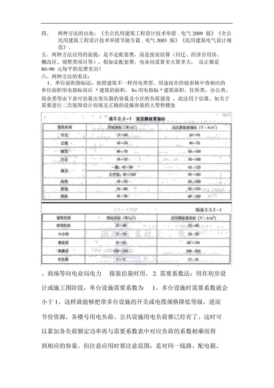 住宅小区用电负荷计算方法_第2页