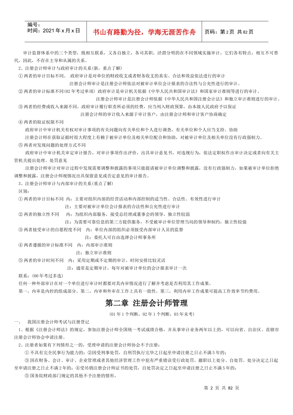 注册会计师审计培训资料_第2页