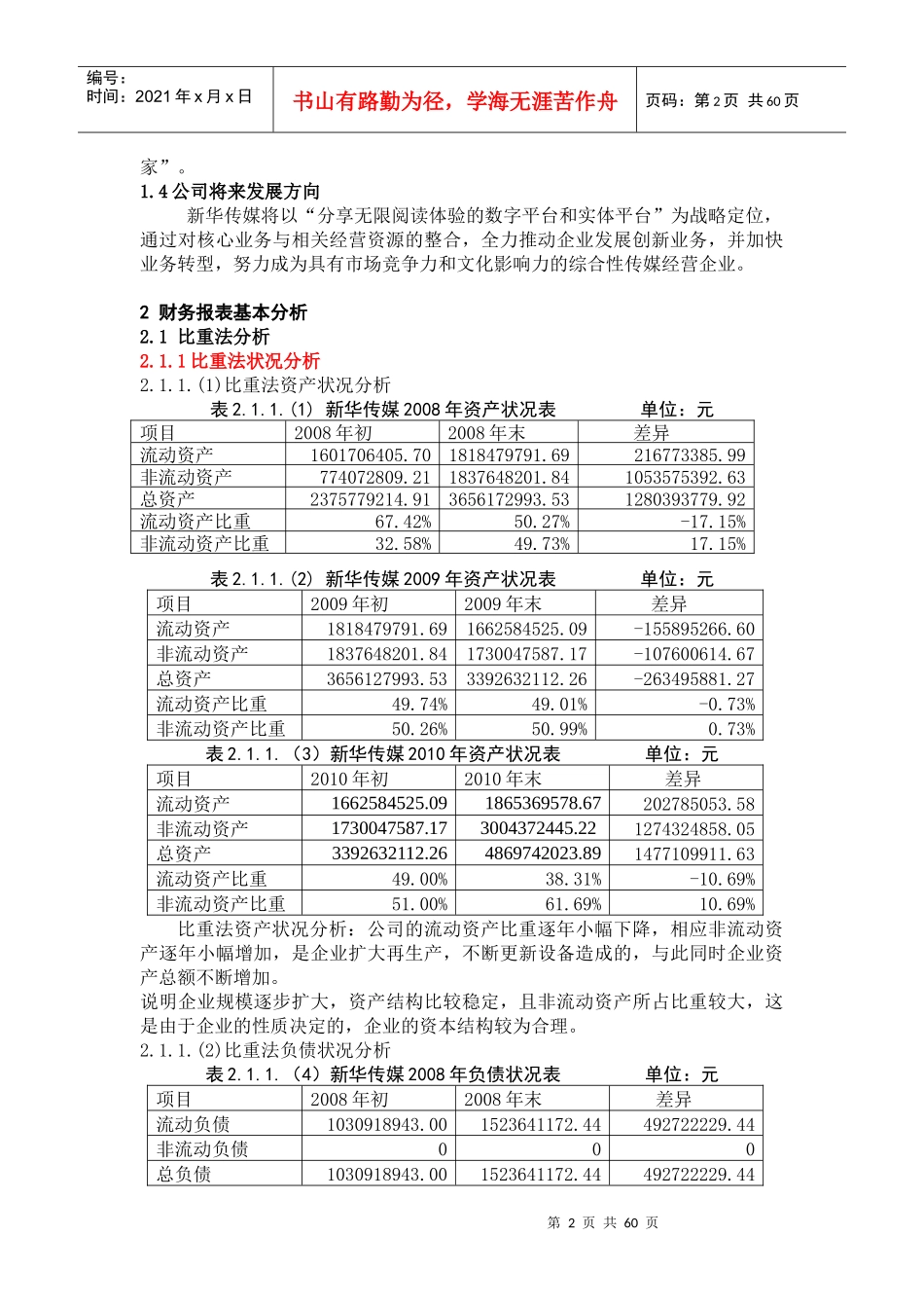 新华传媒财务分析_第2页