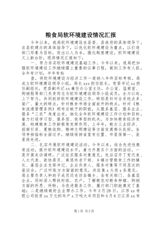 粮食局软环境建设情况汇报 (13)