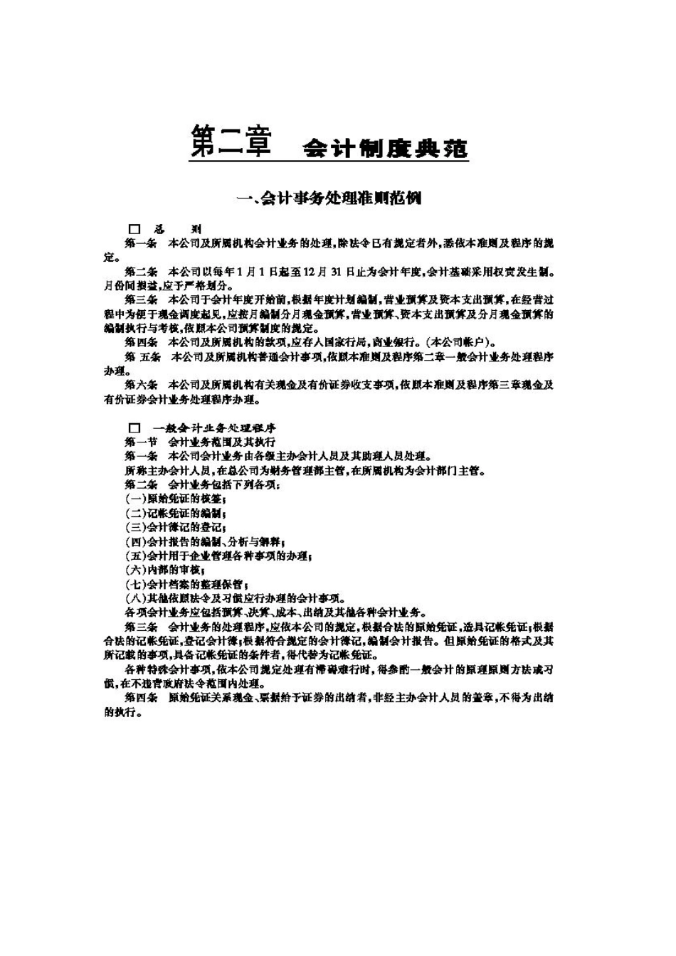 会计制度典范_第1页