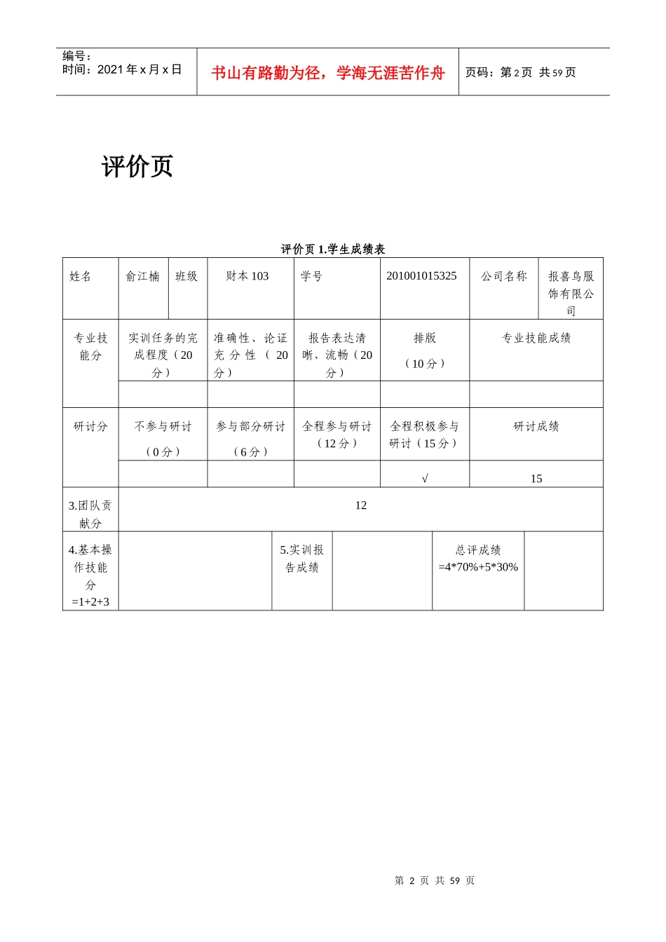 某服饰有限公司财务分析报告_第3页