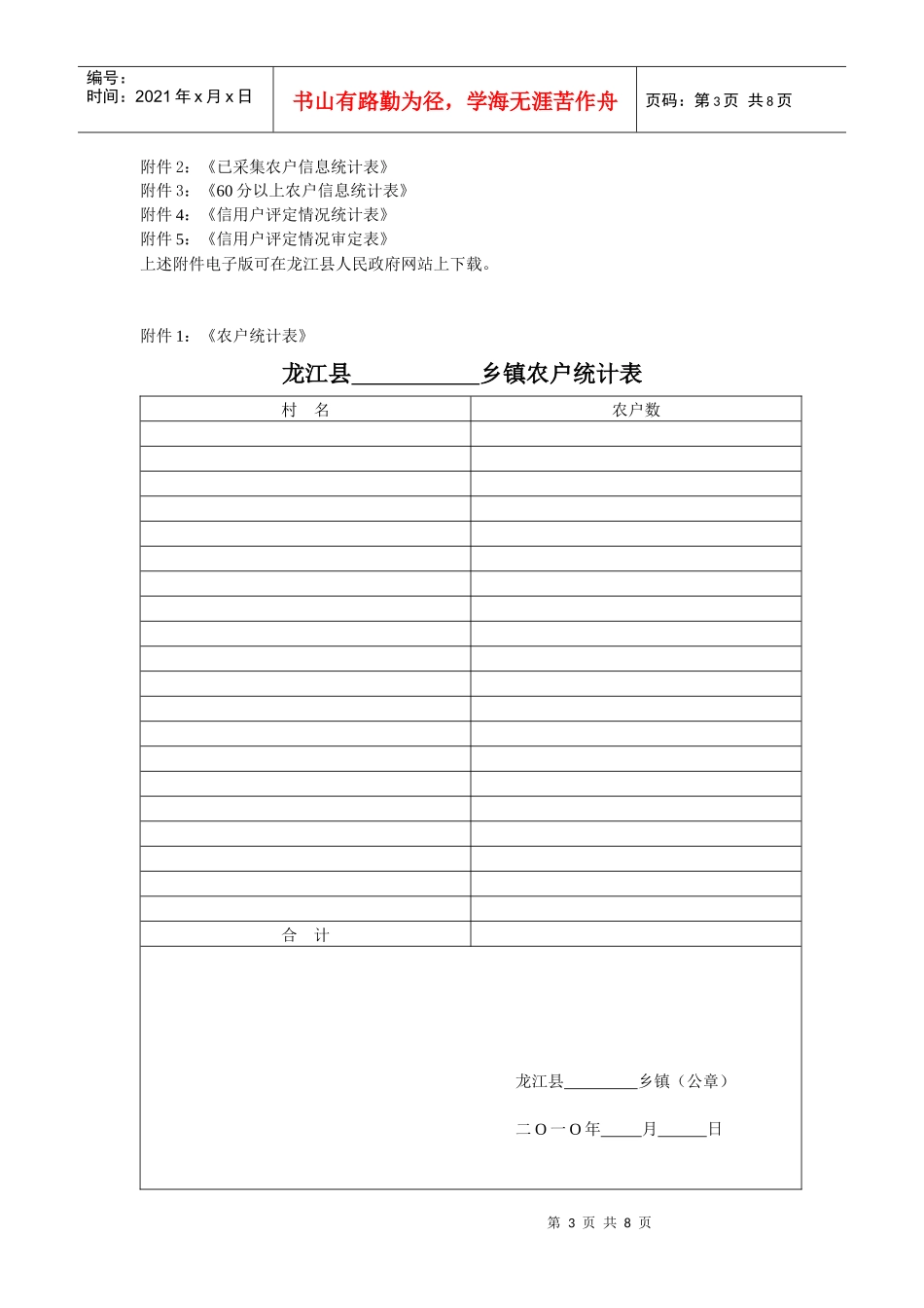 龙江县信用户评定操作规范_第3页