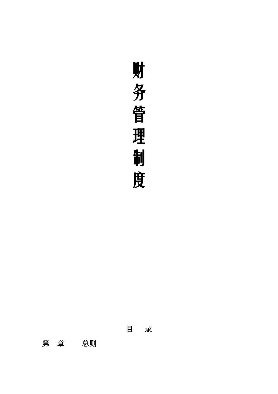 财务管理体系_第1页