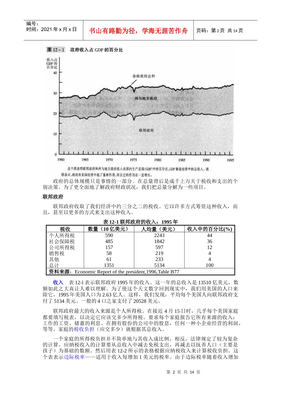 《经济学原理》第十二章税制的设计_第2页