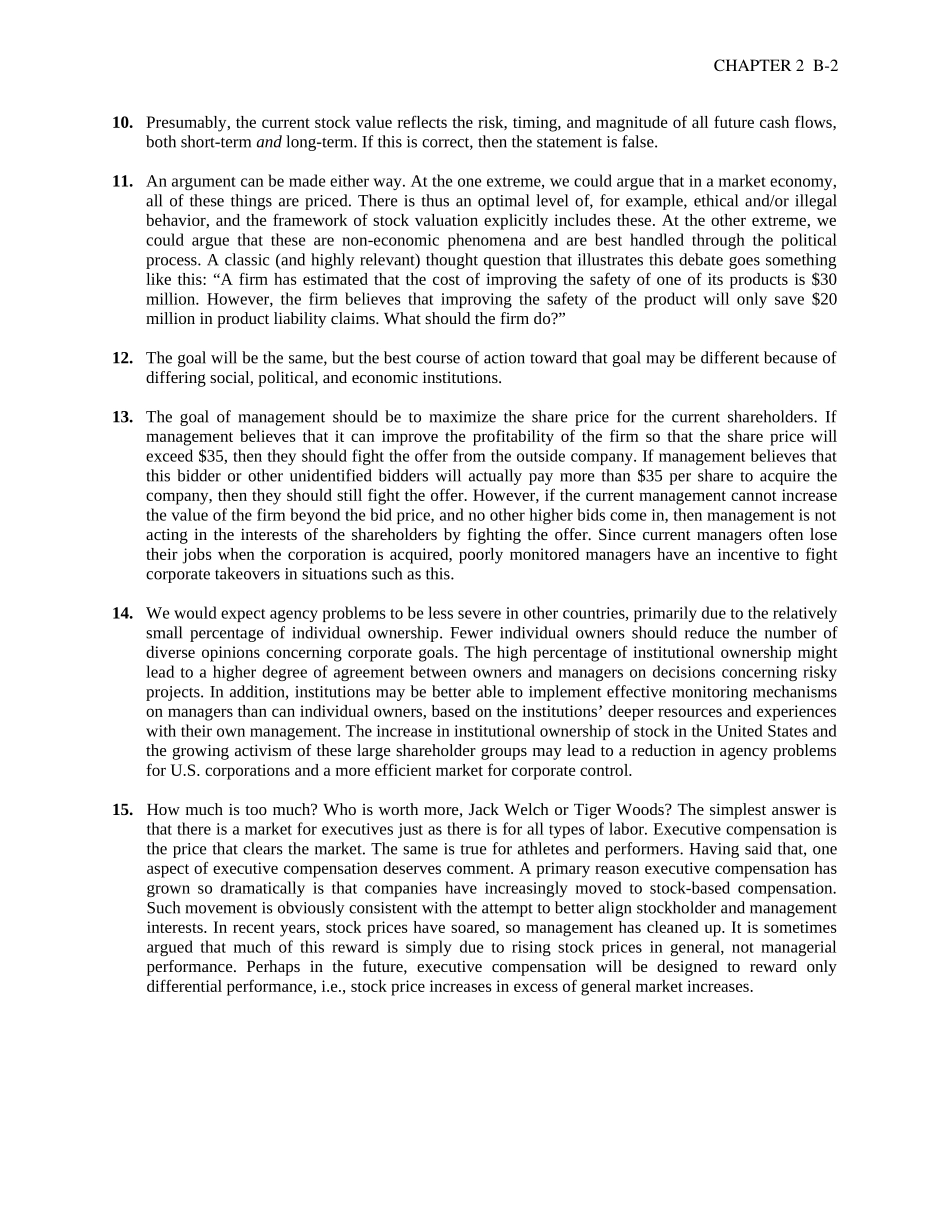 财务管理全部答案_第2页