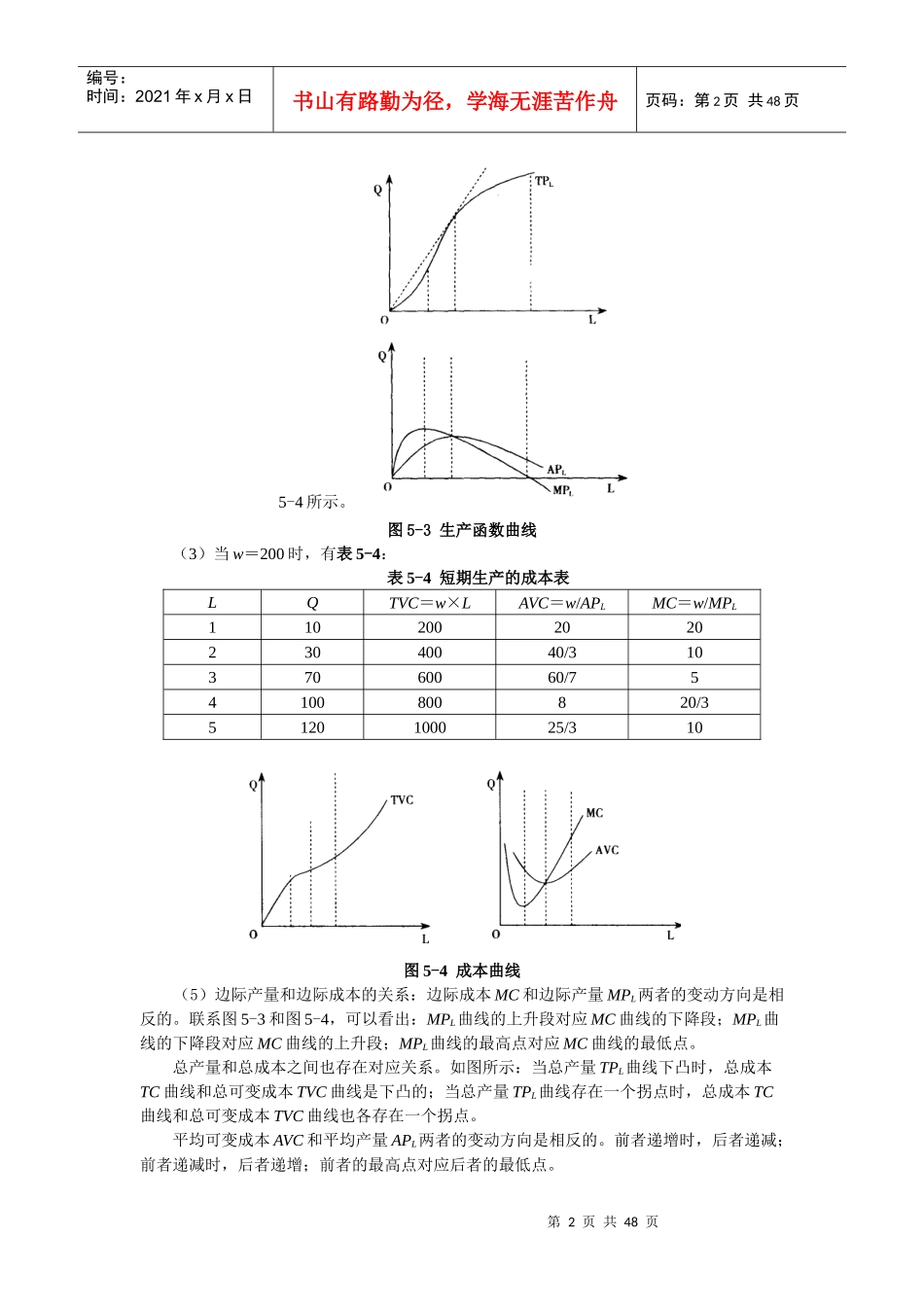 高鸿业微观经济学课后3_第2页