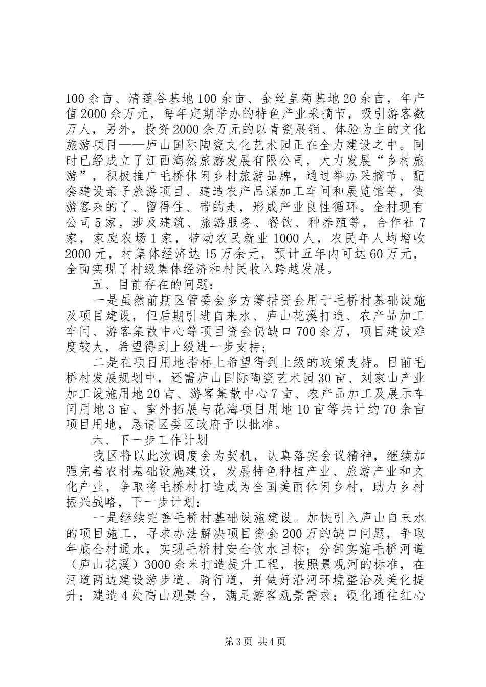 开发区美丽休闲乡村建设工作汇报_第3页