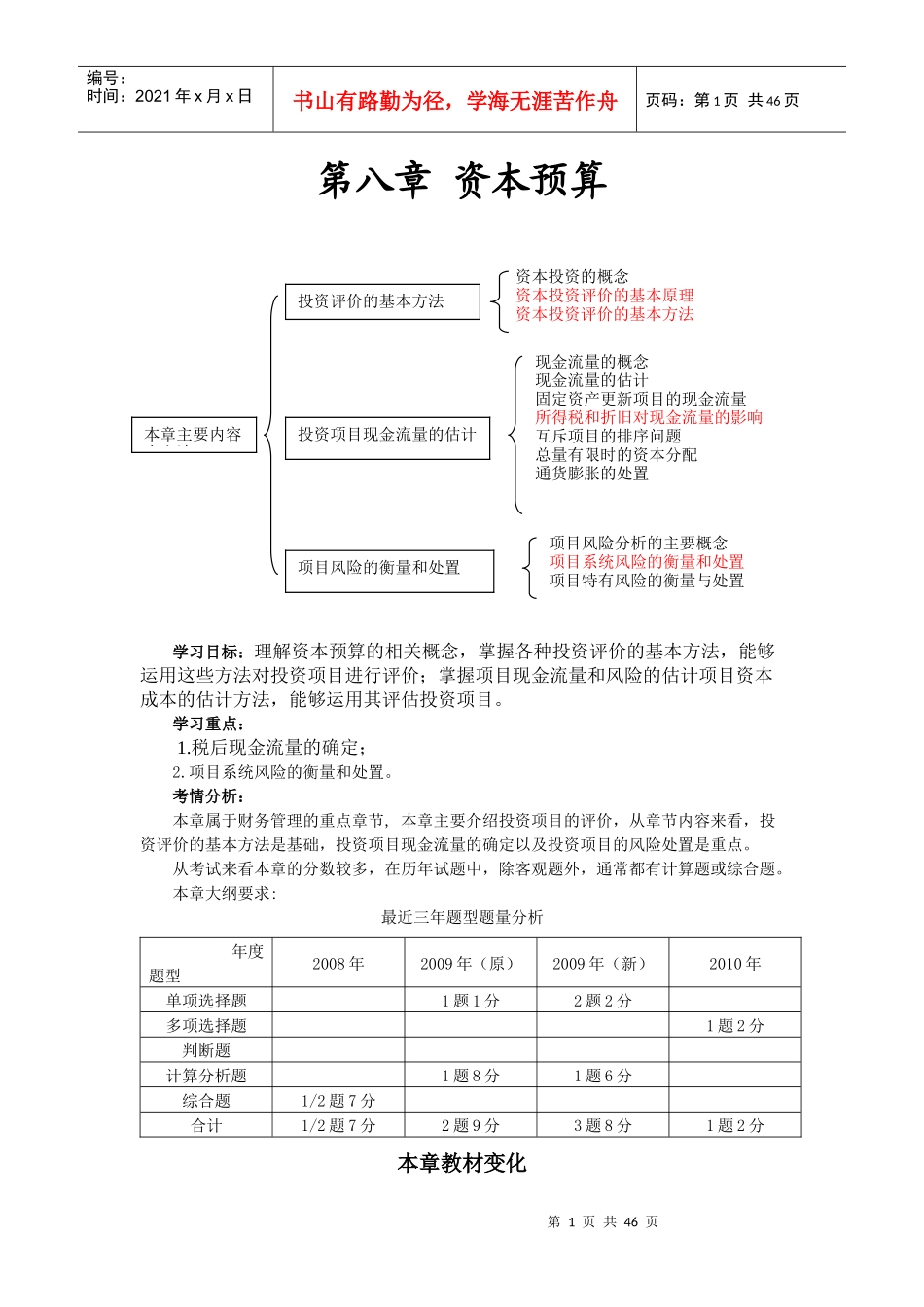 资本预算的基础知识_第1页