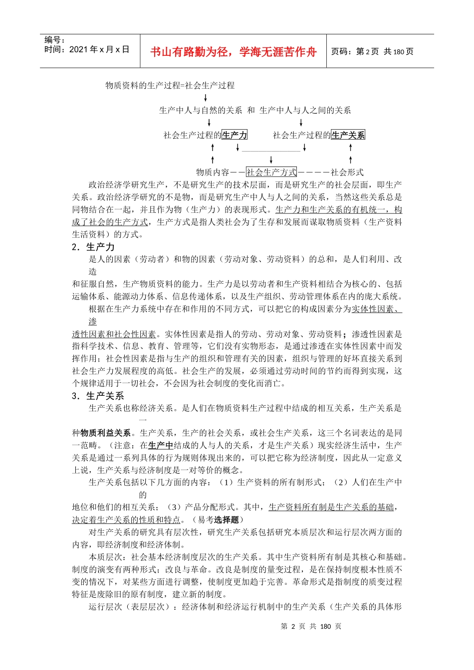 恩波马克思主义政治经济学原理冲刺班讲义_第2页
