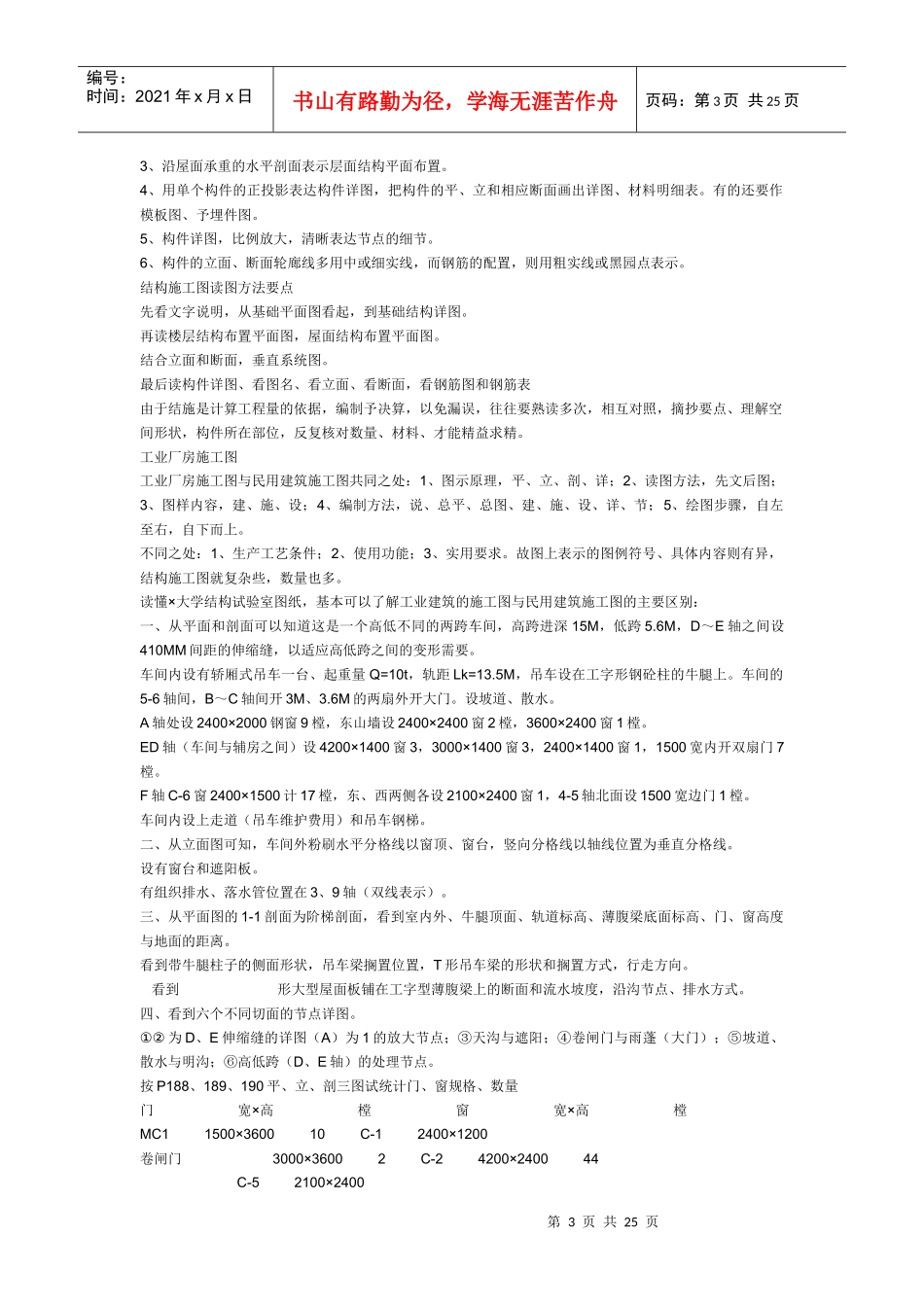 建筑识图、预算、施工标准_第3页