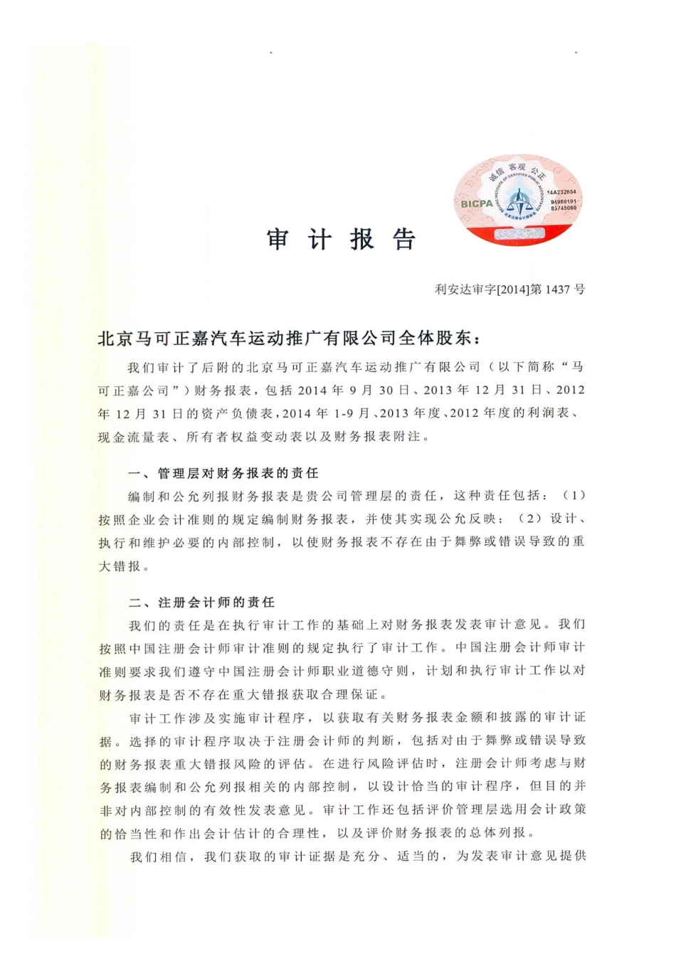 财务报表及审计报告_第2页