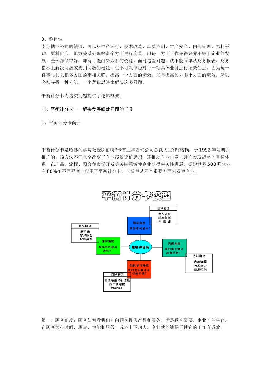 应用平衡计分卡管理企业综合绩效_第2页