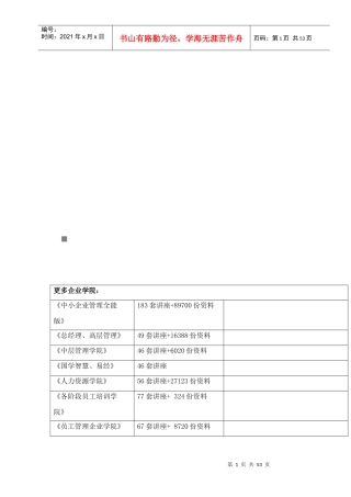 工程概、预算与结算管理方案