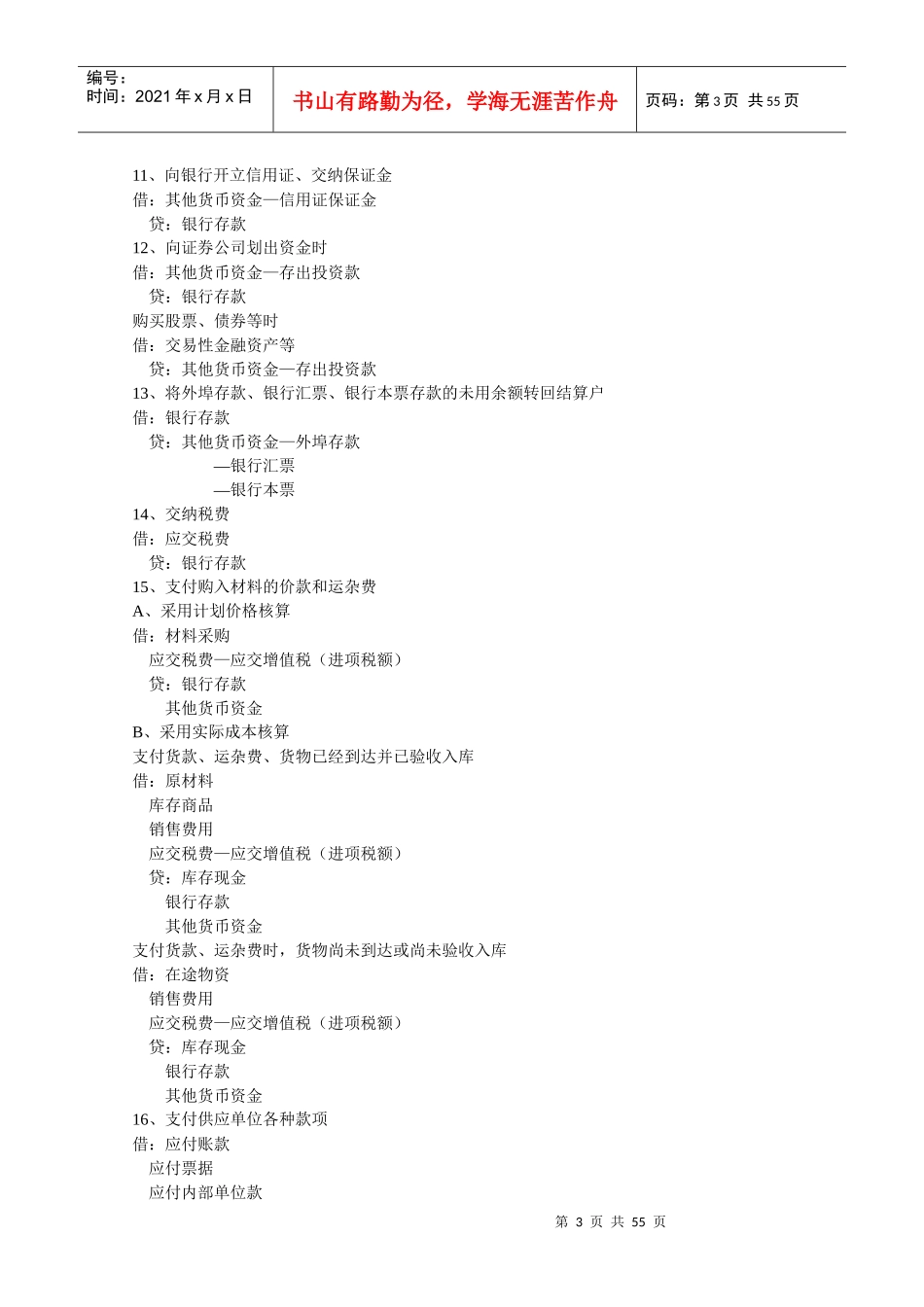最新财务会计与财务管理知识分析记录_第3页