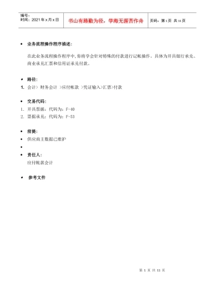 BPP_FI_特殊付款记帐