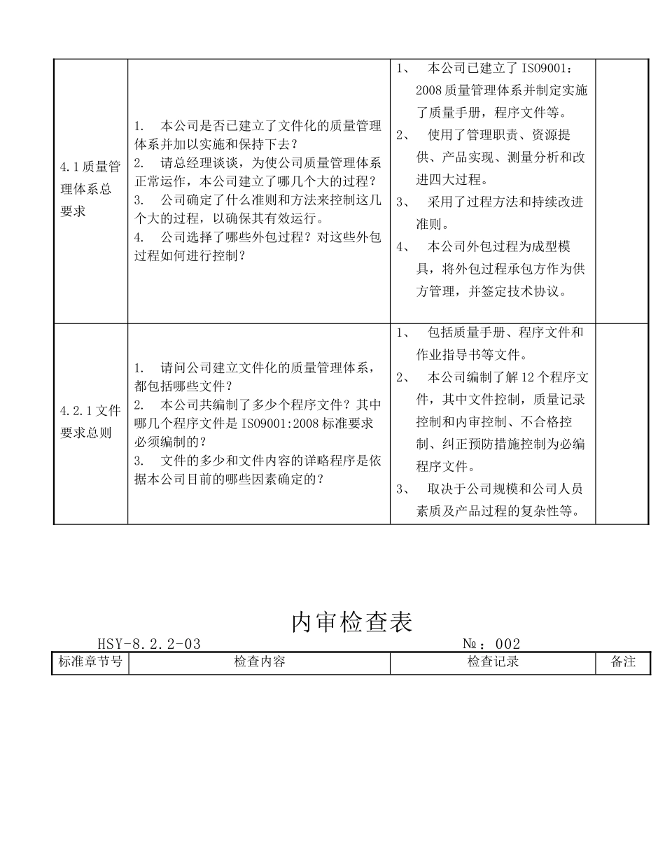 数控机床生产企业内审全套资料_第3页