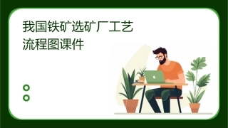 我国铁矿选矿厂工艺流程图课件