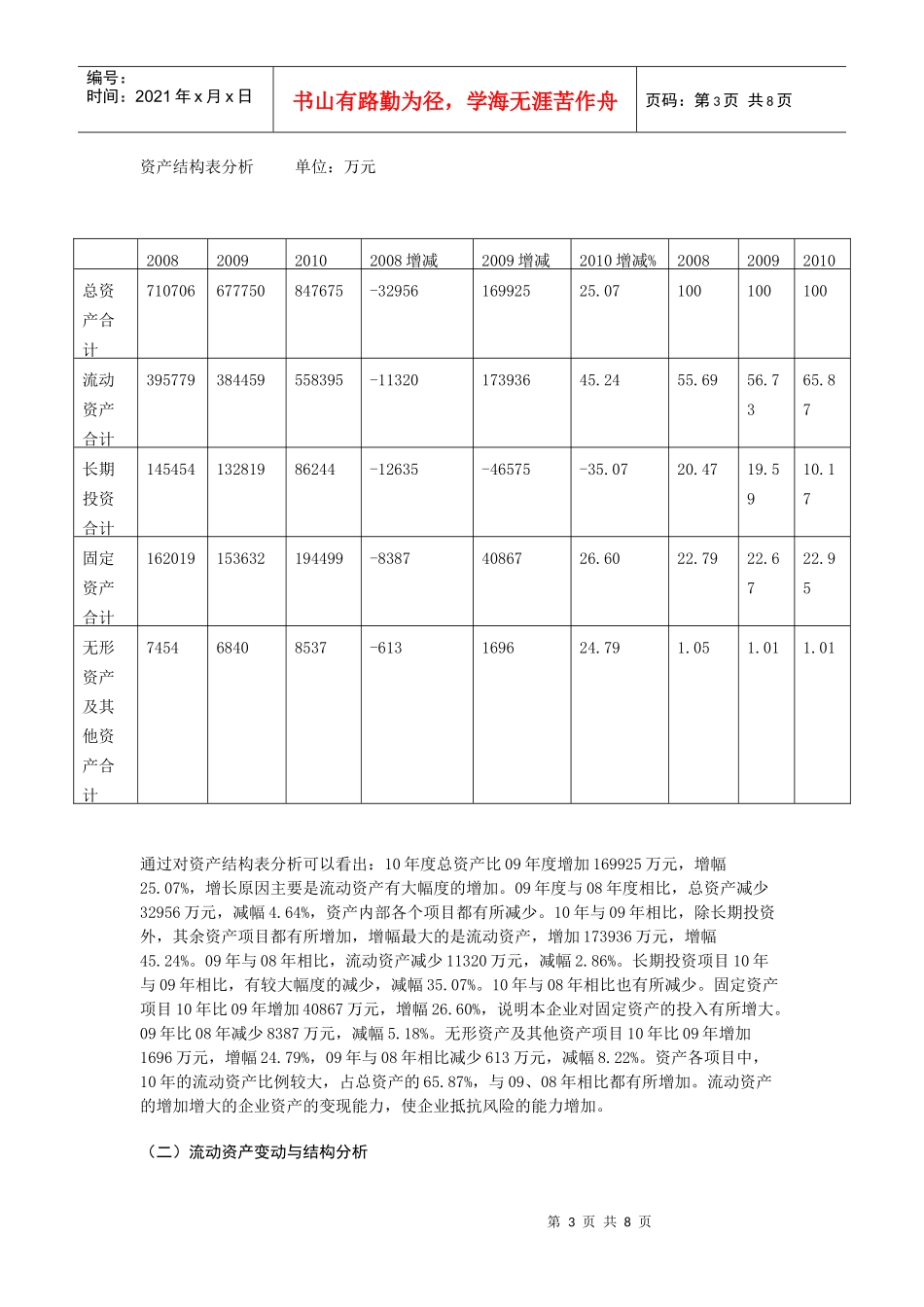 青岛海尔财务报表分析_第3页