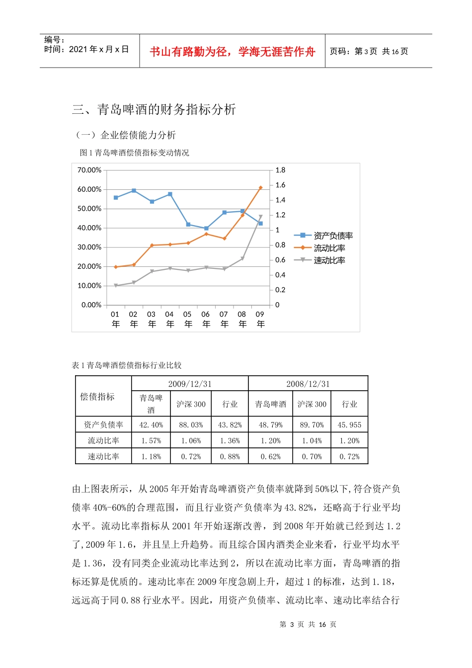 青岛啤酒财务分析_第3页