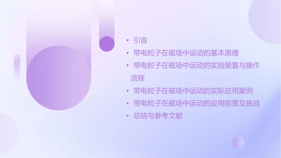 带电粒子在磁场中运动的实际应用资料课件_第2页