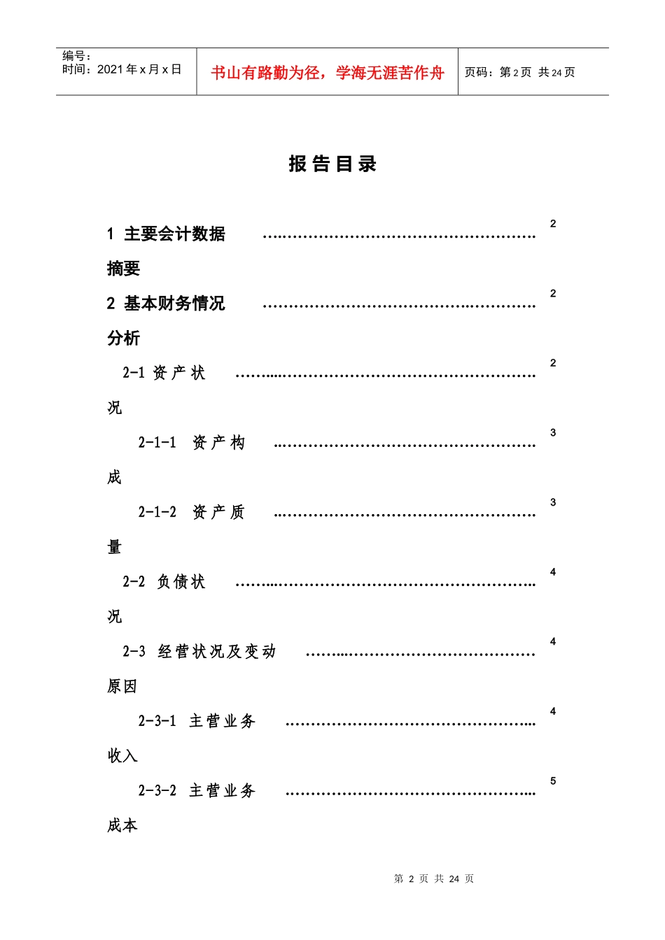 丽大财务分析报告(周义武制定）_第2页