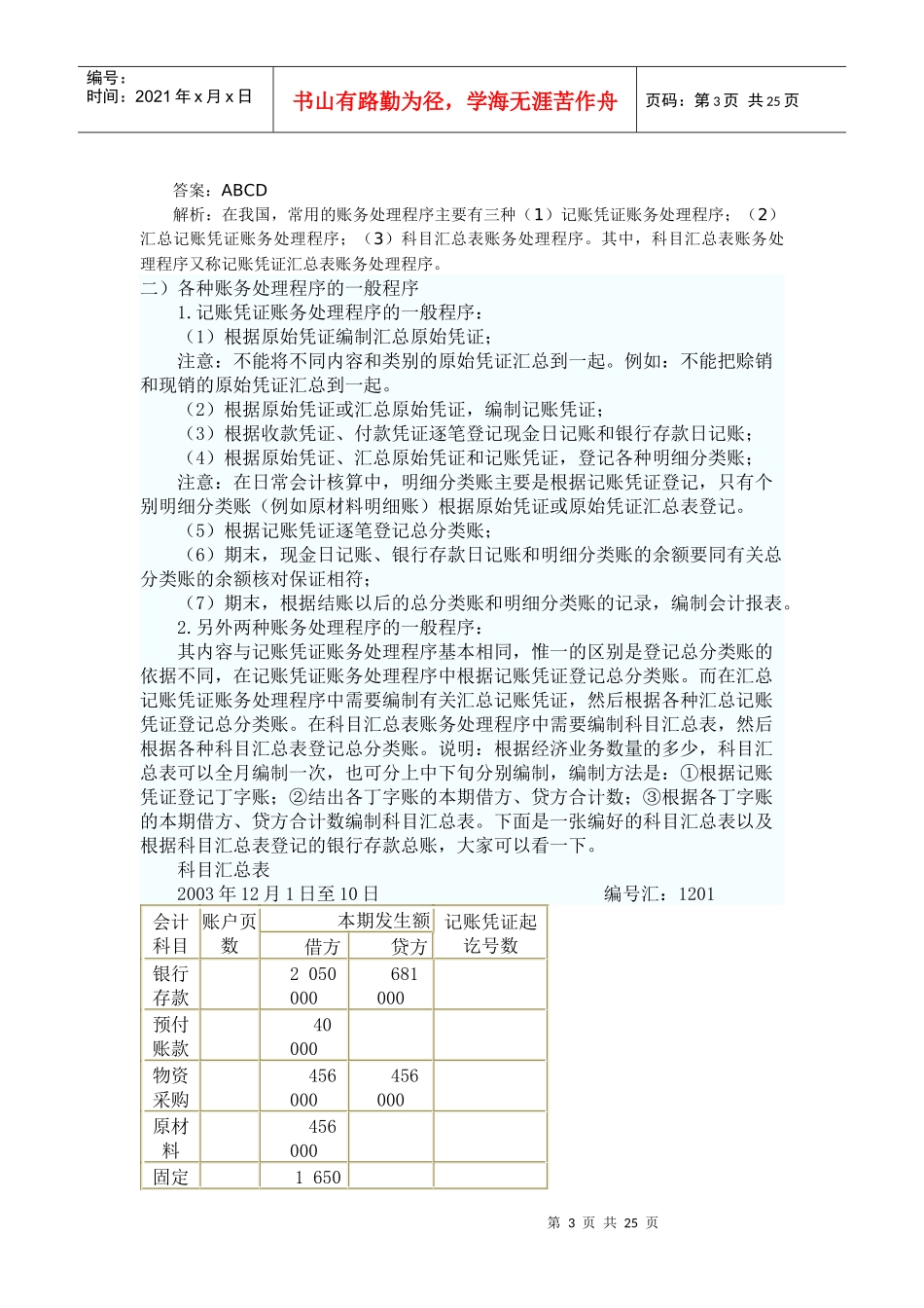 会计从业基础知识(第七、八、九、十章)_第3页
