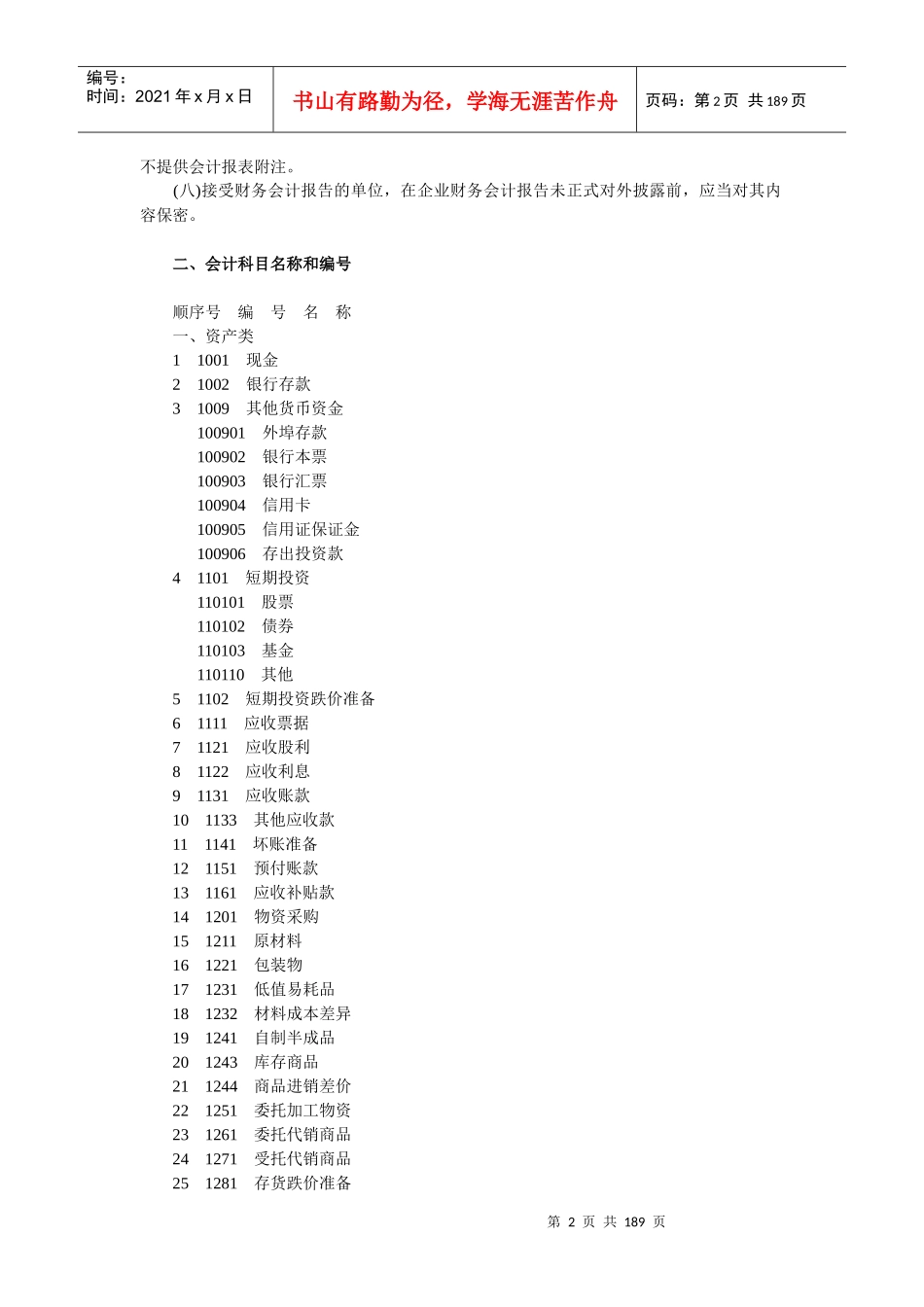 企业会计科目和会计报表分析_第2页