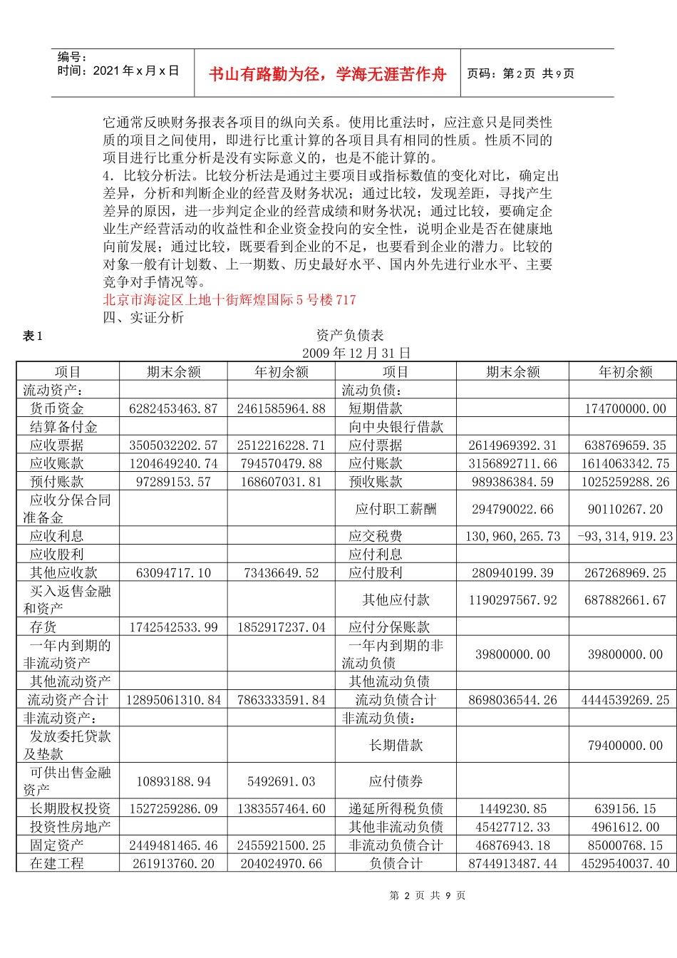 财务报表分析论文_第2页