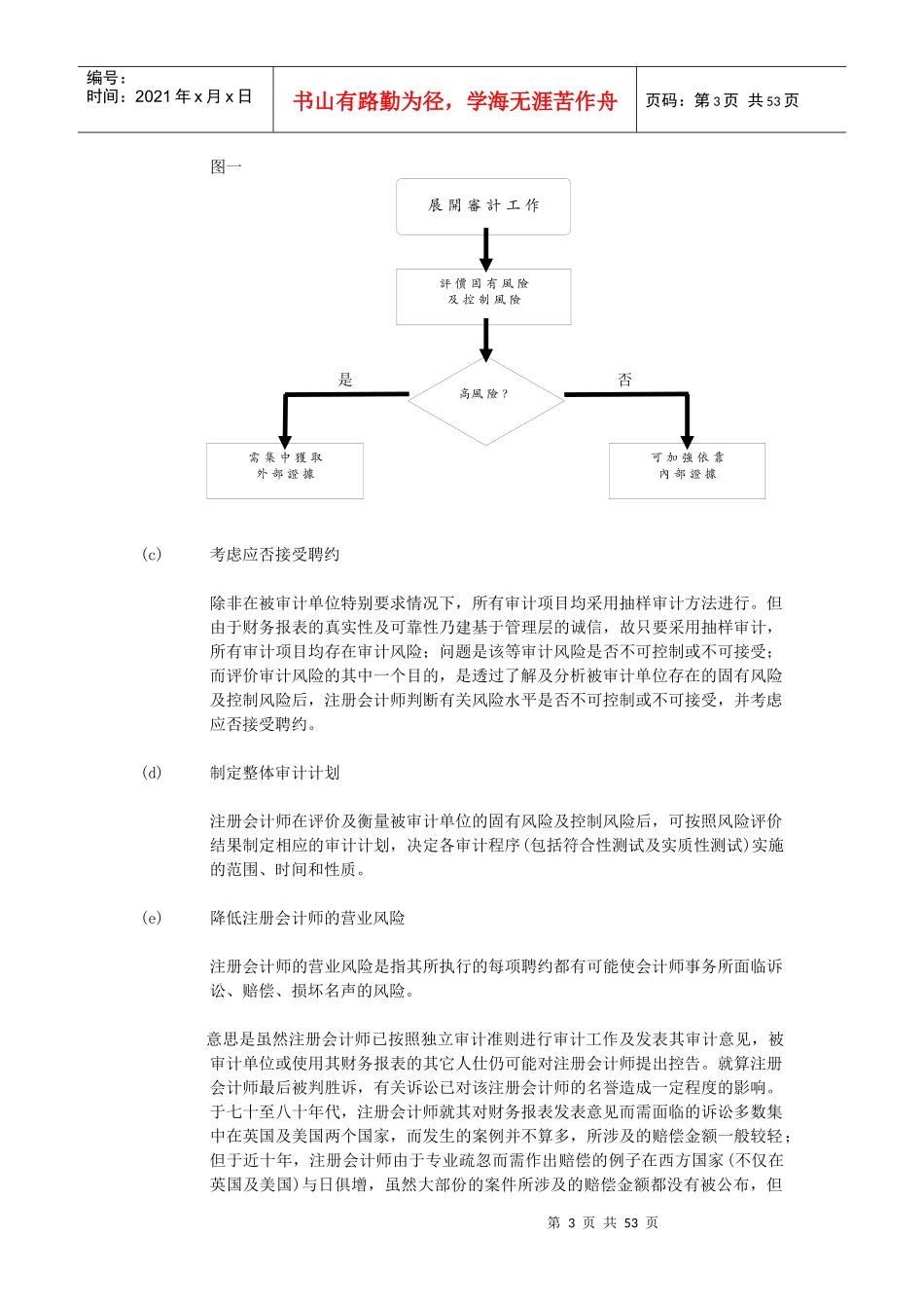如何评价内部控制与审计风险_第3页