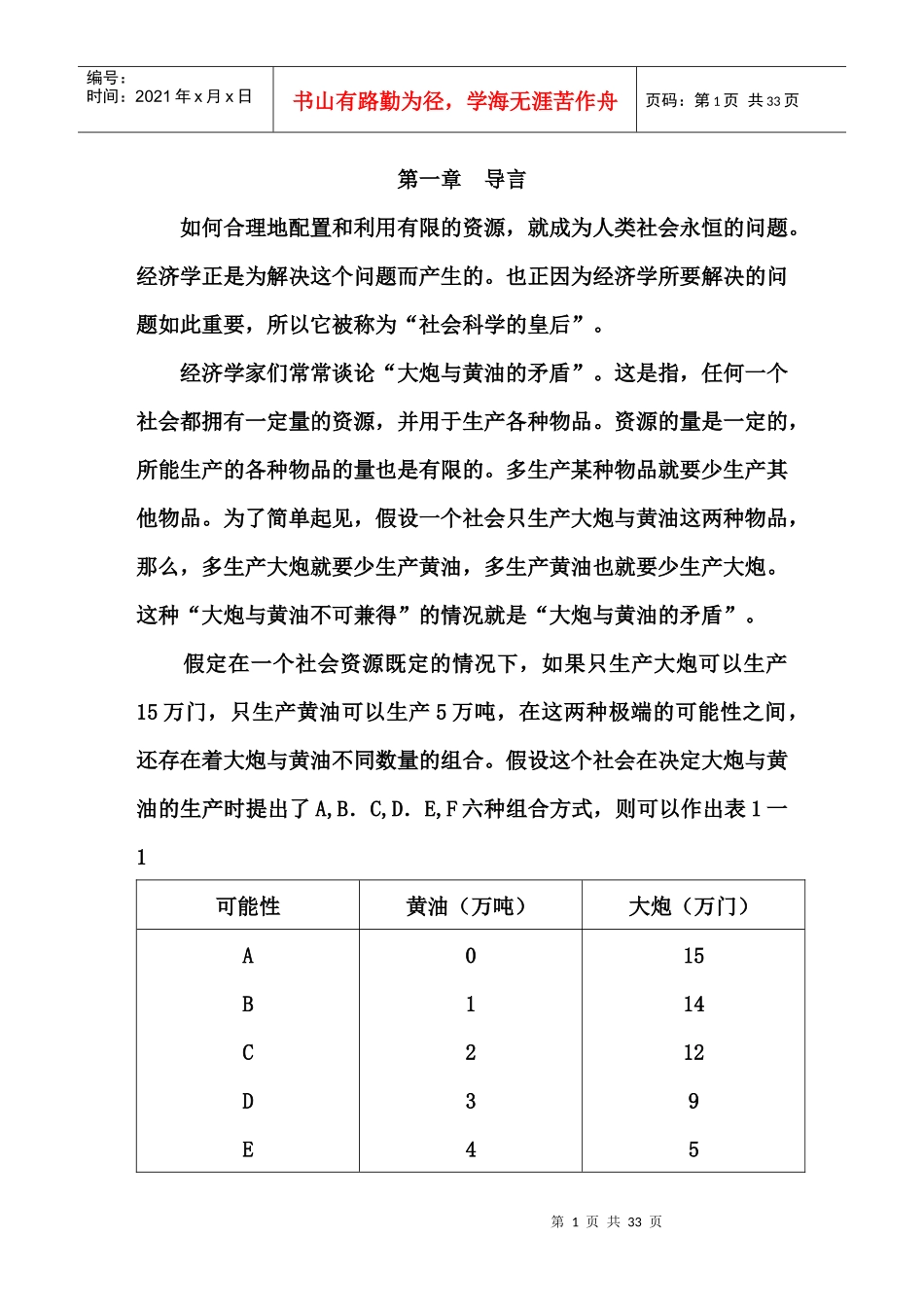 高鸿业的宏观经济学PPT课件西方经济学教程 第一章导言_第1页