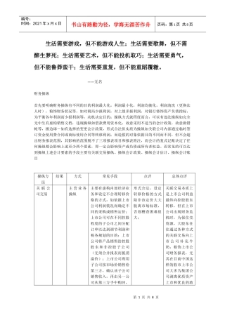 Amfyvi财务操纵面面观