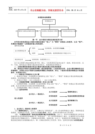 所得税会计参阅资料
