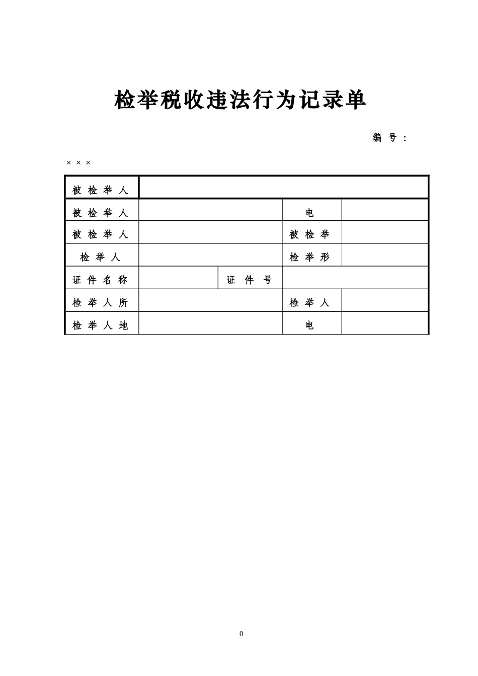 税务稽查执法文书式样_第3页