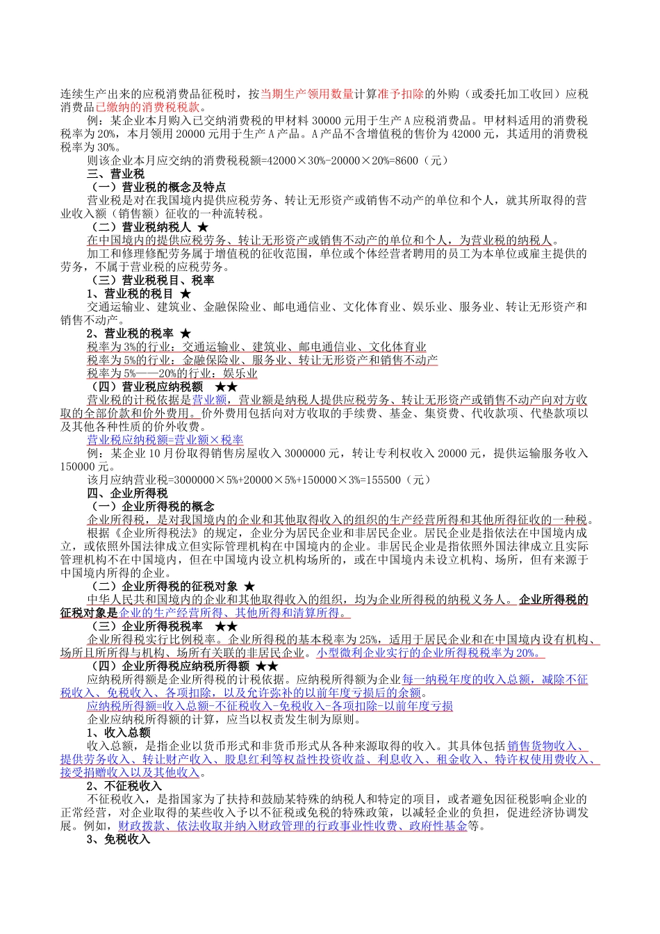 主要税种的计算_第3页