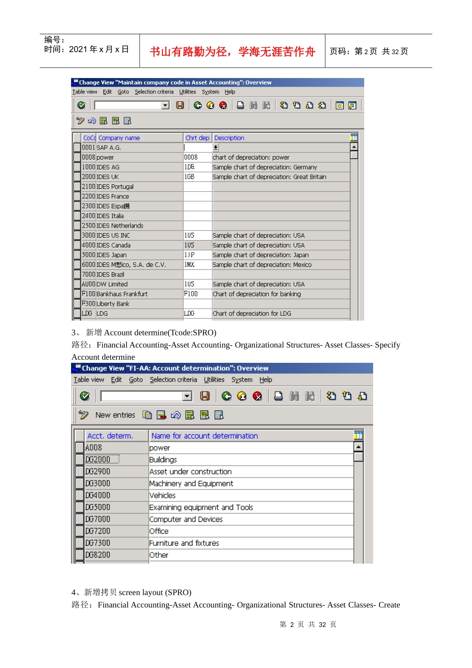 固定资产配置范例(仅供学习参考且仅适用于初学者)_第2页