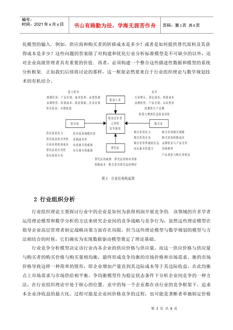 企业竞争管理及财务知识分析模型_第3页