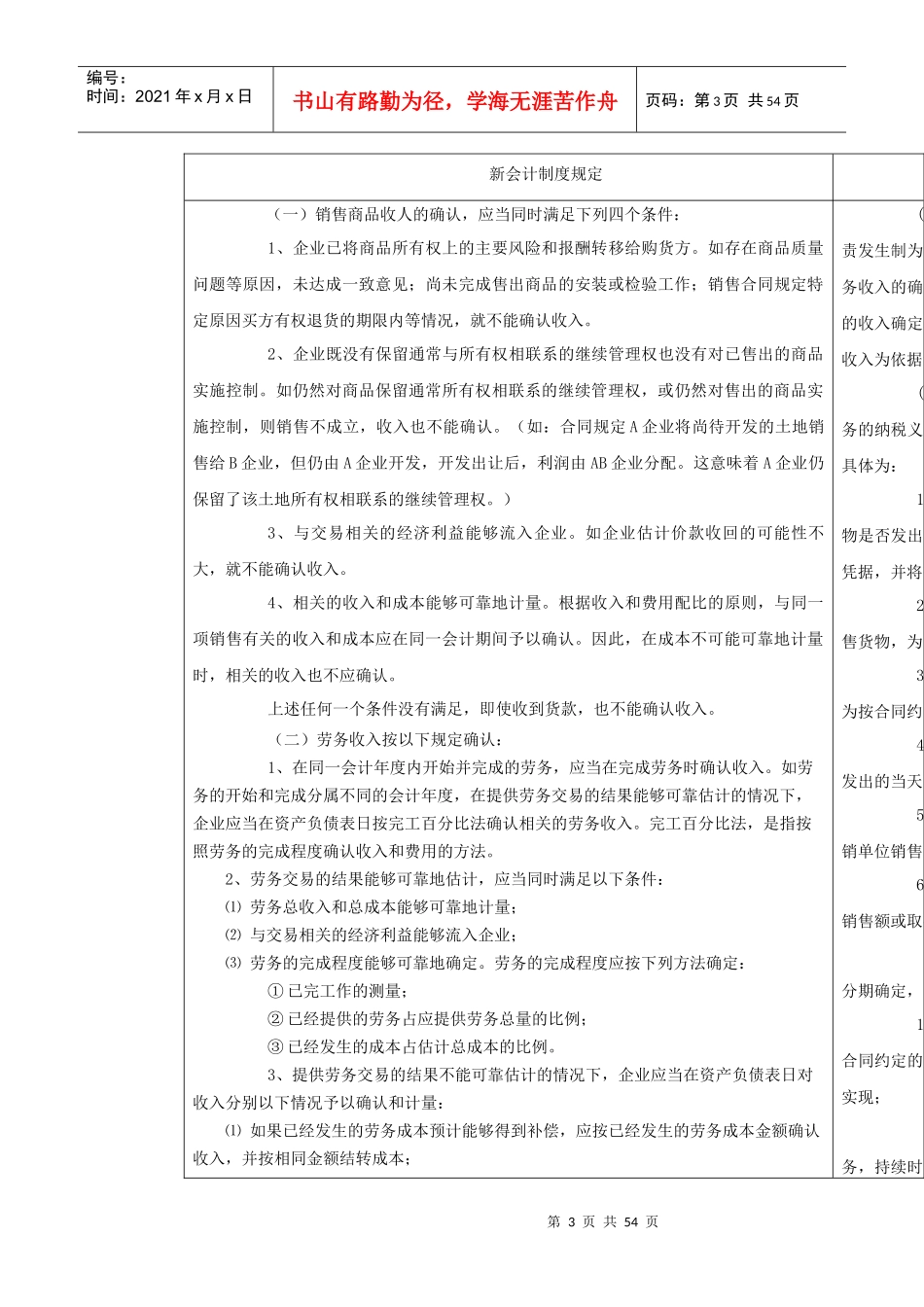 新会计制度与企业所得税差异对照分析_第3页