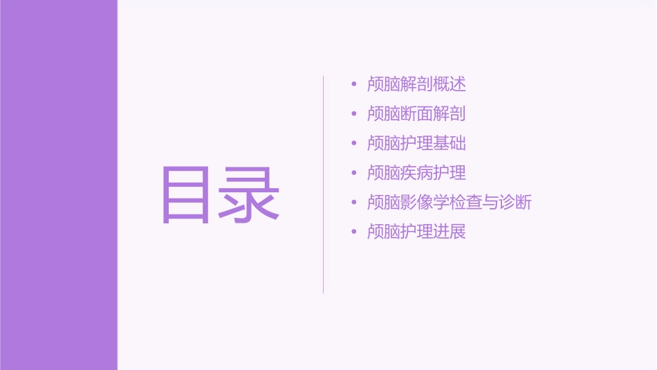 颅脑断面解剖护理课件_第2页