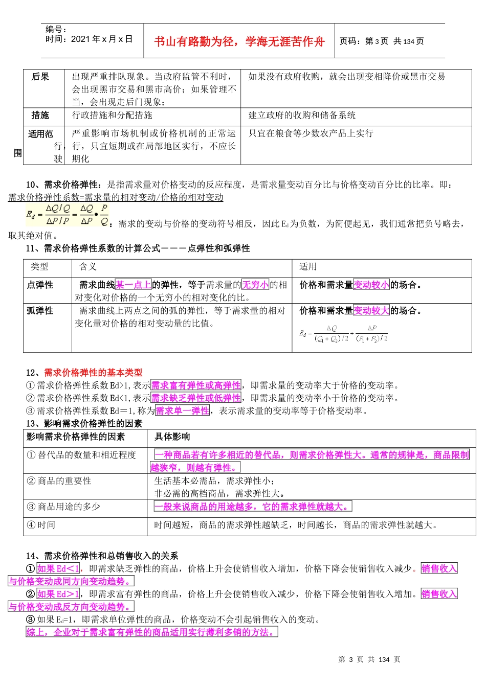 XXXX年中级经济师职称考试经济基础知识笔记_第3页